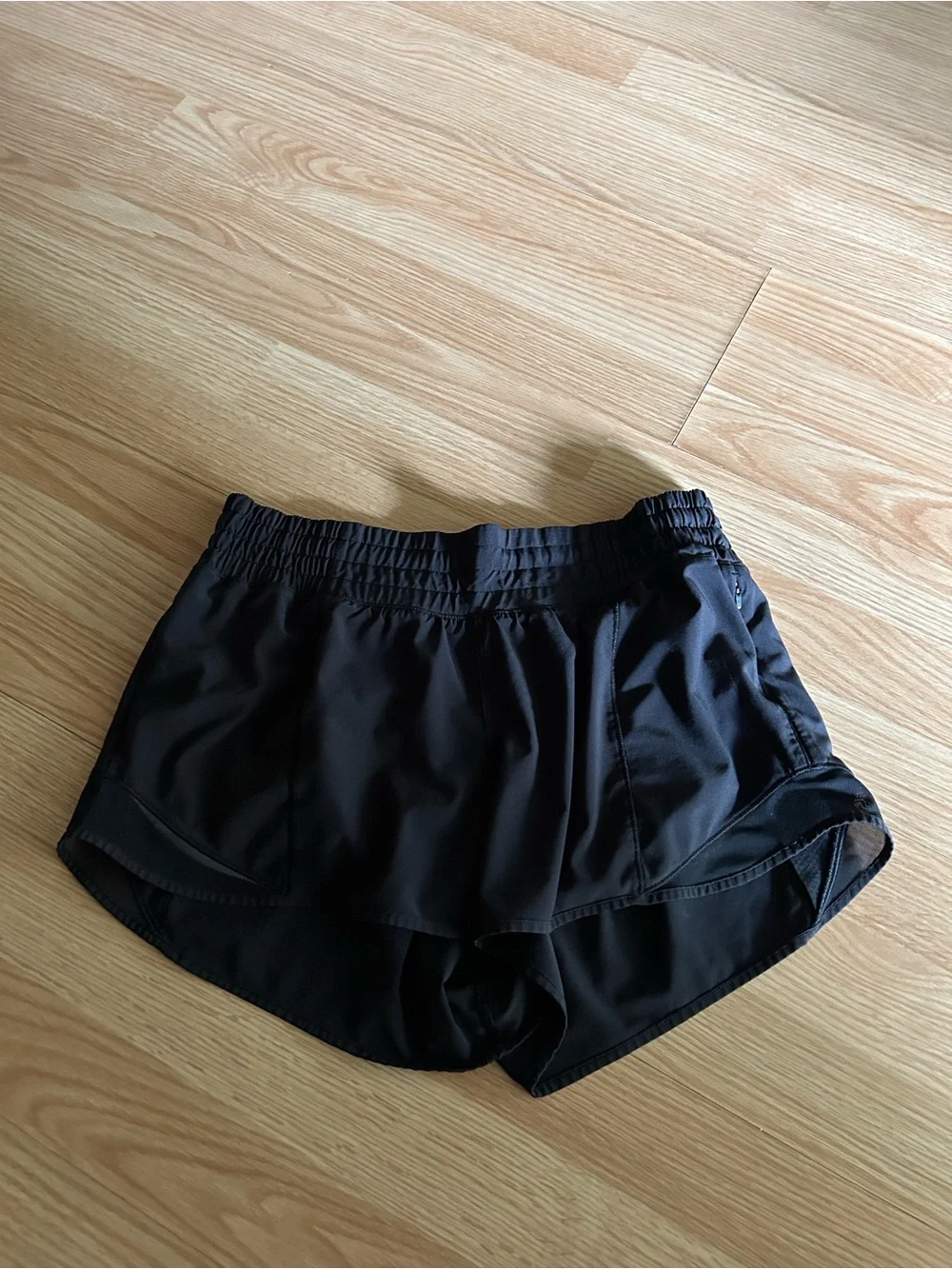 Lululemon Black Hotty Hot Shorts Size 8